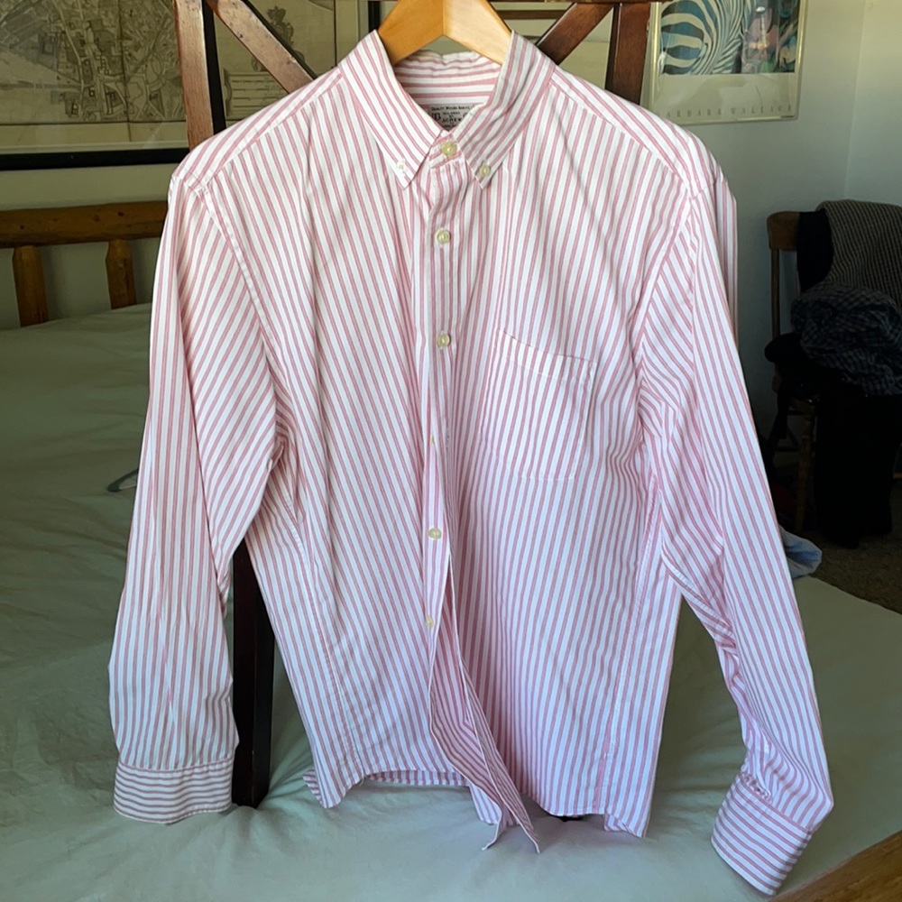 Jcrew men’s button down shirt, L